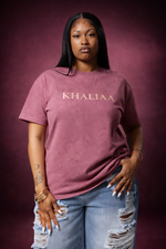 Khaliaa Signature Tee — Rose Edition
